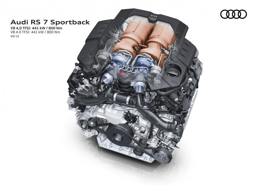 Схема Audi RS7 Sportback 2019 года  (WW) (фото 64 из 80)